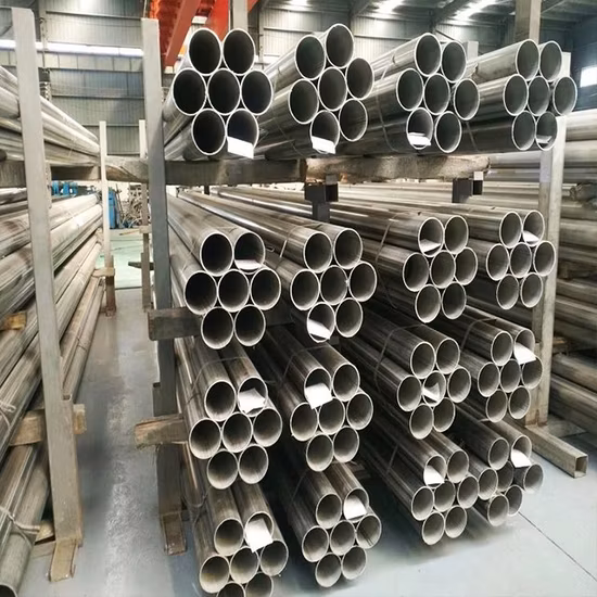Utilizzo di tubi in acciaio inossidabile senza saldatura dell'industria SS per progetti idrici